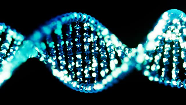 DNA测序/编辑概念。视频下载