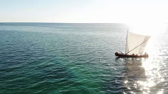 马达加斯加的渔船视频下载