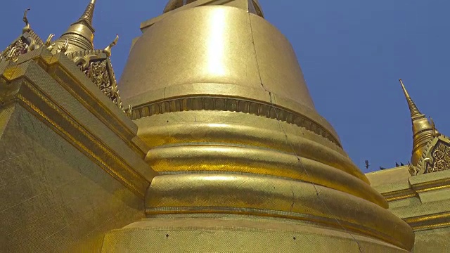 玉庙，大皇宫，曼谷，泰国视频素材