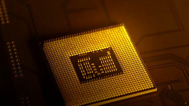 CPU电脑处理器视频素材