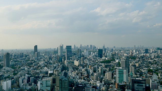 东京城市的时间间隔视频素材