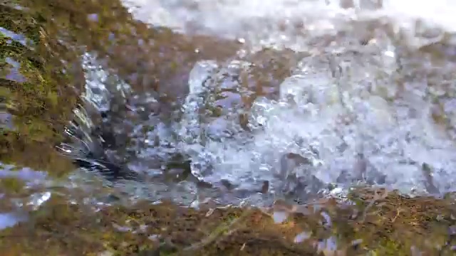 美丽的瀑布，超级慢镜头视频下载