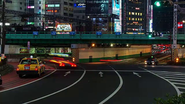 Shinjuko交通视频素材