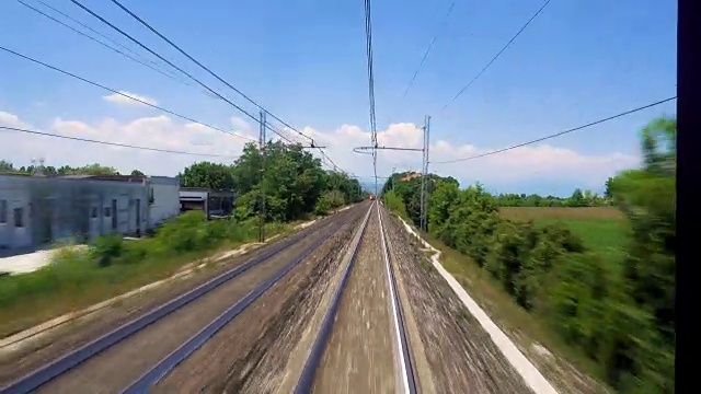 威尼斯铁路运输视频素材