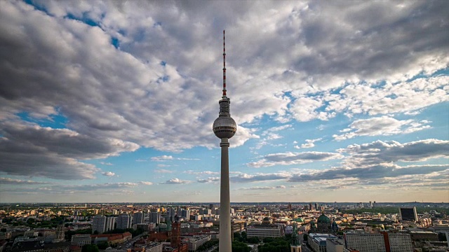 HD Timelapse:柏林城市景观视频下载