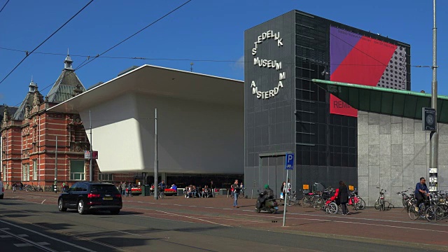阿姆斯特丹市博物馆，荷兰南荷兰视频下载