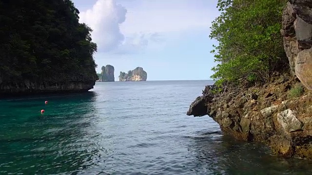 玛雅湾皮皮雷岛，泰国甲米视频素材