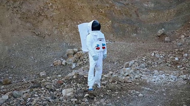 宇航员视频素材