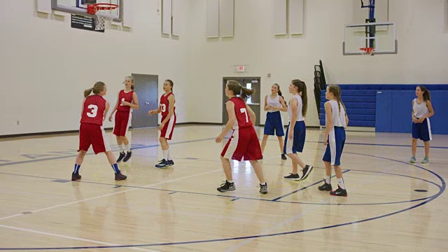 中学女生篮球赛视频下载