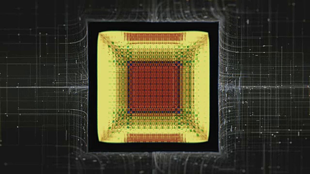 CPU |计算机芯片|电路板-技术视频素材