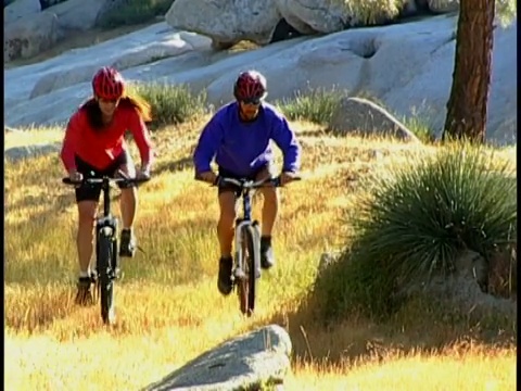 山地自行车视频素材