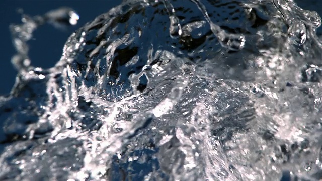 单个的水滴视频素材