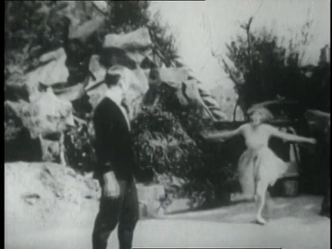 1920年代蒙太奇夫妇在舞蹈大师大会/纽约，纽约，美国视频素材