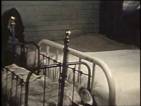 1940年蒙太奇室内/美国视频素材