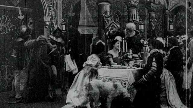 1900乞丐受邀参加优雅的宴会视频下载