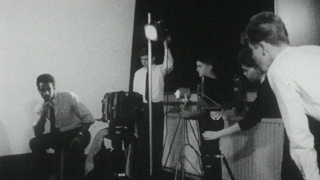 1962年PAN摄影俱乐部在荷兰公园学校/肯辛顿，英国伦敦视频下载