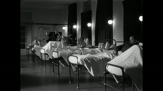 英国伦敦，躺在医院病床上的DS患者视频下载