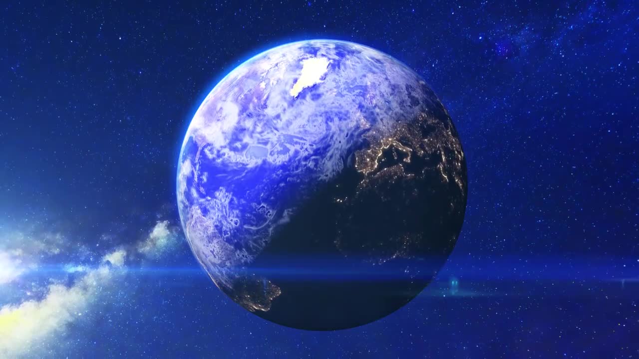 宇宙星空科技地球背景视频购买